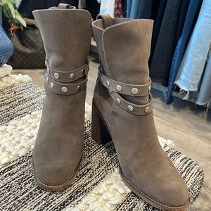 See by Chloe suede booties